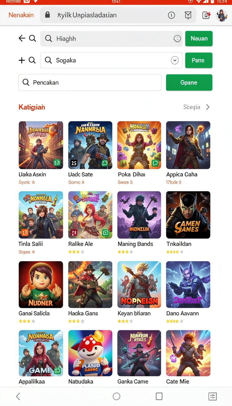 Beragam pilihan permainan menarik dalam aplikasi Aplikasi 77rp brand Resmi: Download dan Instalasi.